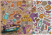 Hair Salon Objects Set, an Object Graphic by BALABOLKA (Thumbnail 2 of 4)