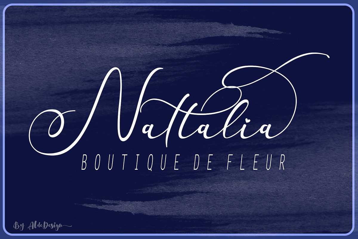 Faradilla / Beautiful Script preview 7