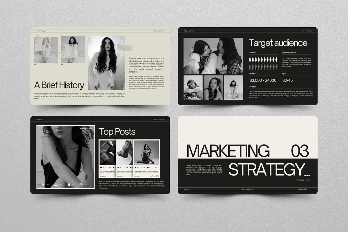 Modern Marketing Strategy, a Presentation Template by Pani Temp. (Photo 7 of 13)