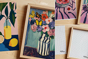 Double Frame Close Up Mockup | DIN A, a Mockup by momomockps (Thumbnail 4 of 9)