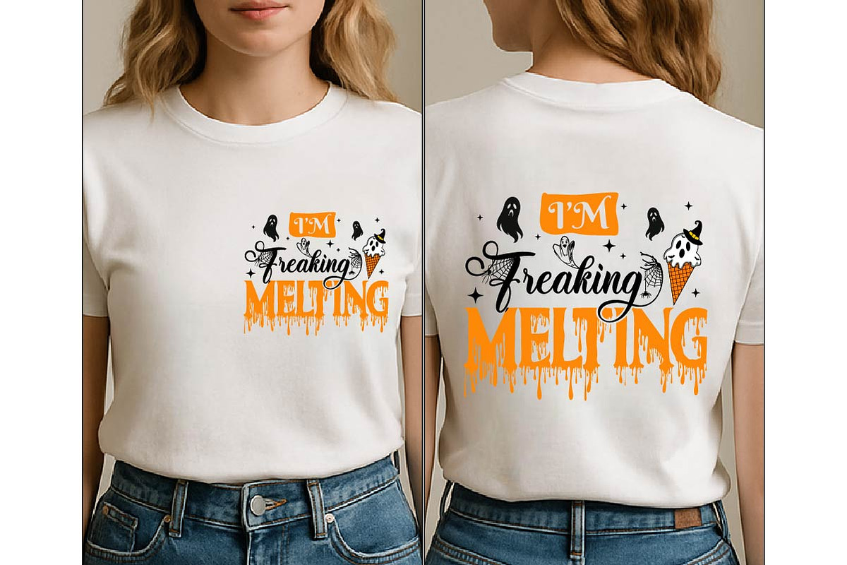 I’m Freaking Melting Halloween Png, an Object Graphic by Digi_Design_World (Photo 1 of 8)
