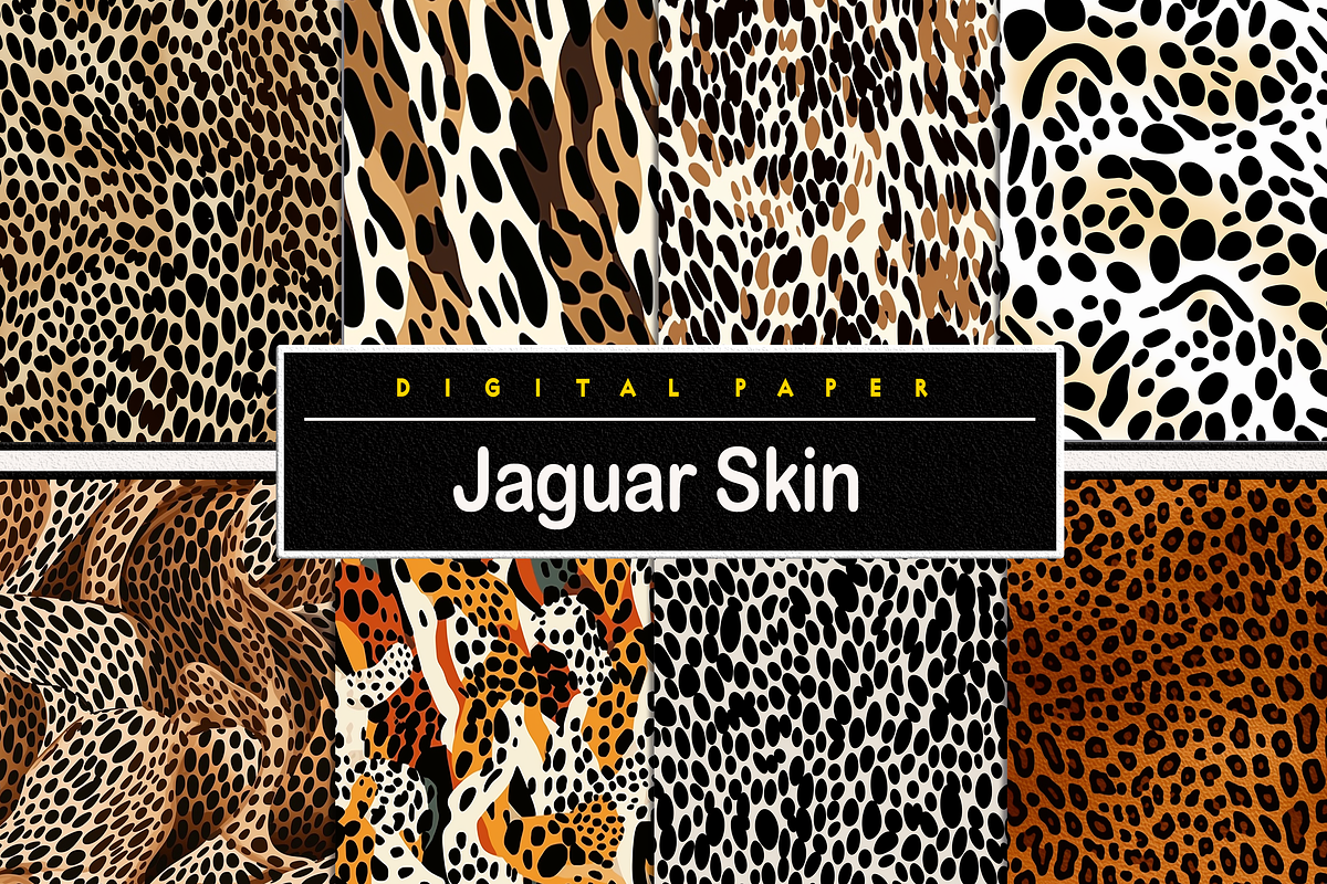 Jaguar Skin Pattern, a Background Graphic by Printable Treasure (Photo 1 of 5)