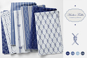 Harbor Trellis - Nautical Patterns, a Pattern Graphic by InaCorart (Thumbnail 1 of 11)