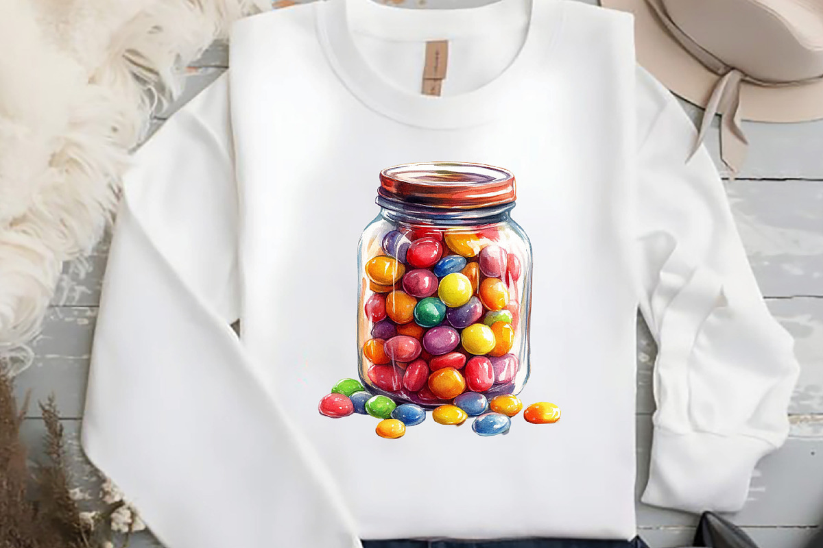 Watercolor Sweet Flavours Clipart, an Illustration by DreamCafeArt (Photo 5 of 7)