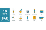 Bar Two Color Icon Set, an Object Graphic by Aimagenarium@gmail.com (Thumbnail 2 of 3)