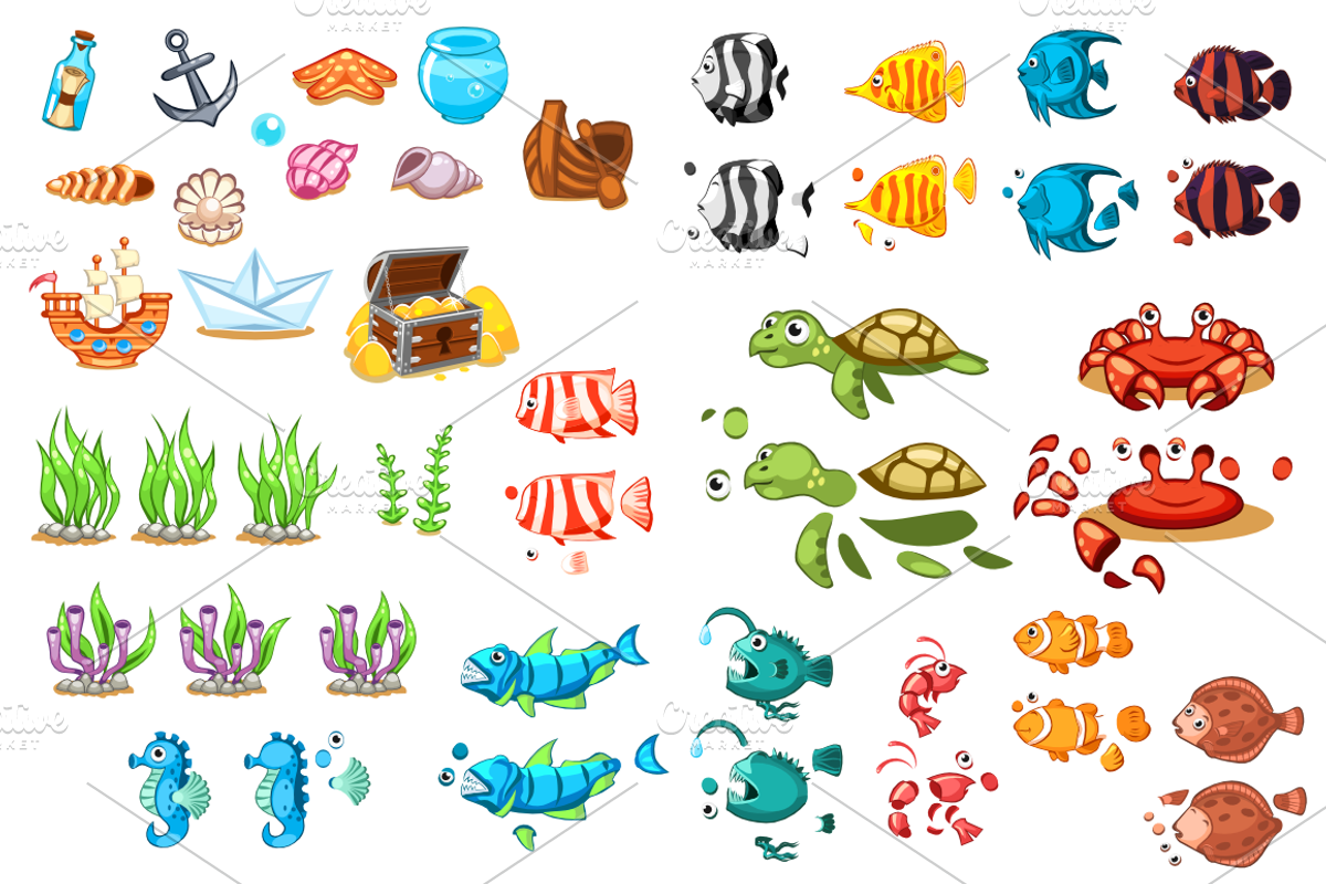 Underwater World Pack preview 2