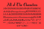 CS Hartley – Blackletter Font, a Blackletter Font by Craft Supply Co. (Thumbnail 8 of 8)