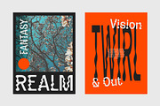 CS Rigore – Trippy Font, a Sans Serif Font by Craft Supply Co. (Thumbnail 4 of 8)