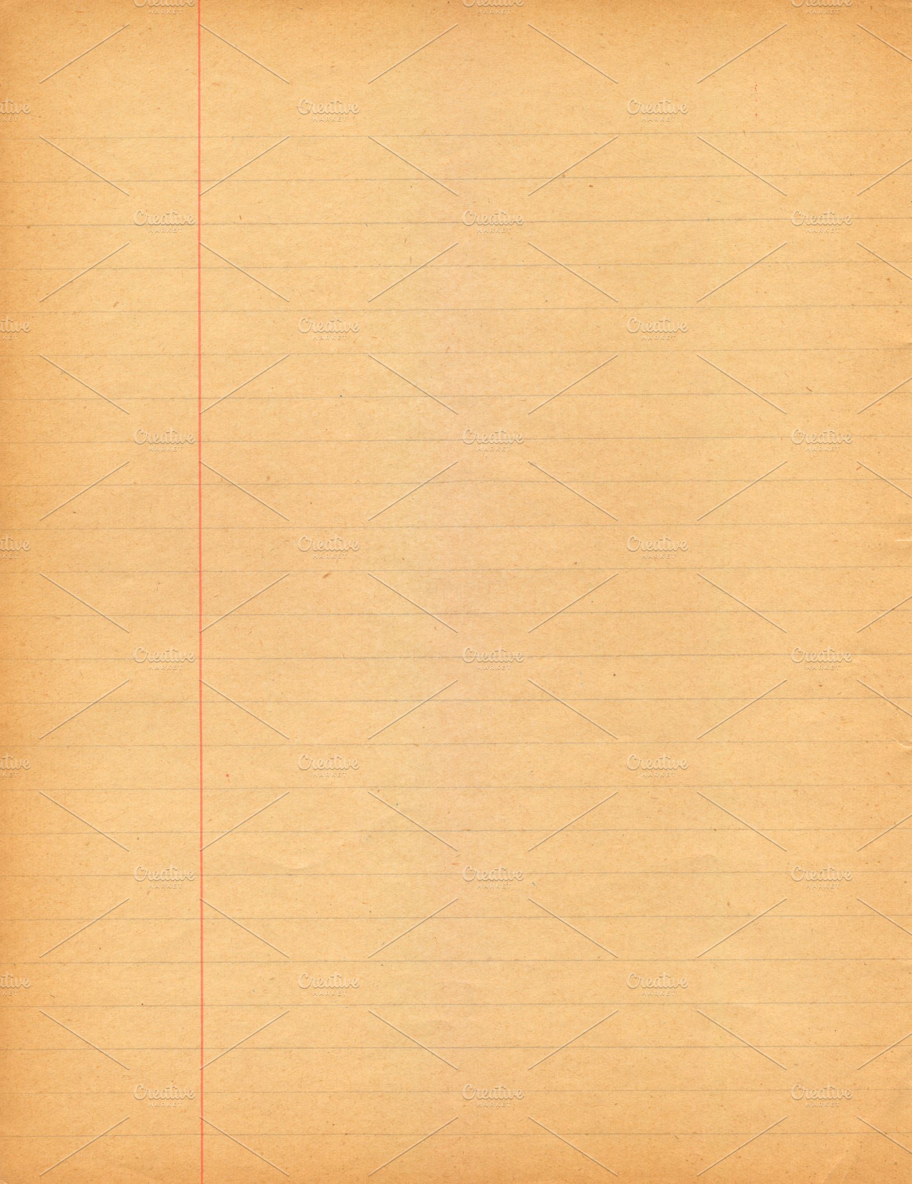 Vintage lined paper texture with margin, a Background Photo by GoodGoods