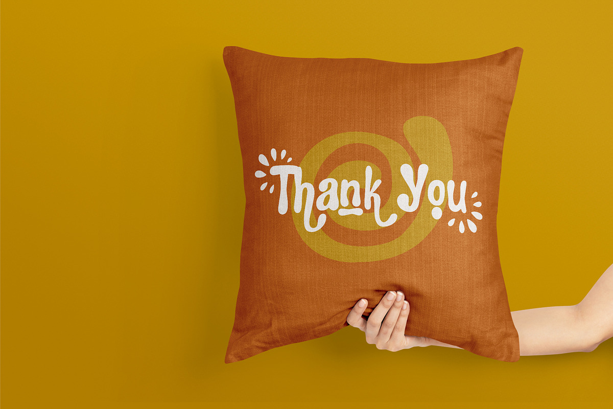 Vegan playful font, a Script Font by Anna Zakharchenko (Photo 19 of 19)