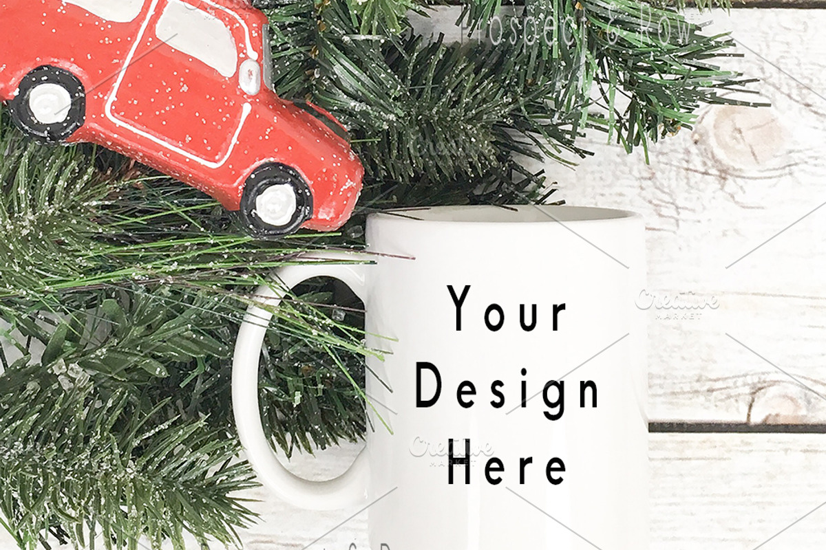 Holiday Mug Mockup Photo Bundle, a Photo by Hudson Lark Studio (Photo 5 of 7)