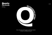 Quanta Grotesk Pro, a Sans Serif Font by Typhex (Thumbnail 11 of 11)
