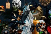 The Witch's Tale Mystical Collage, an Object Graphic by Anna Babich (Thumbnail 8 of 9)