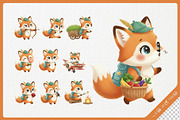 Playful Little Fox Cute Character, an Animal Illustration by Gohsantosa (Thumbnail 3 of 4)