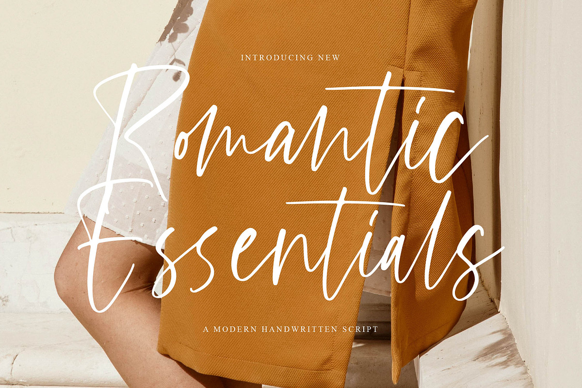 Romantic Essentials, a Script Font by operatype.co (Photo 1 of 15)
