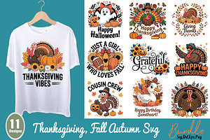 Thanksgiving Svg Bundle, Fall Autumn, an Object Graphic by DollarSmart