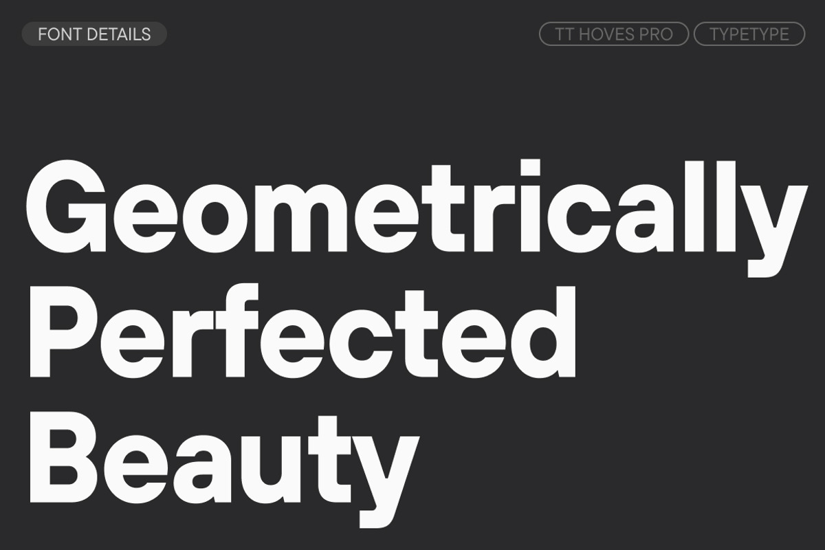 TT Hoves Pro Compact, a Sans Serif Font by TypeType (Photo 3 of 6)