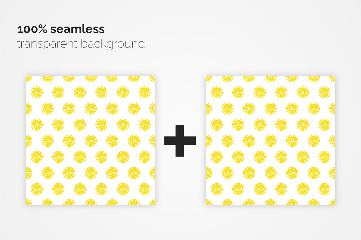 Lemons Seamless Patterns, a Pattern Graphic by 3Y_Design (Photo 3 of 6)