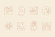 Abstract landscapes collection, an Illustration by mayrum (Thumbnail 6 of 12)