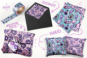 Kawaii Witch  Seamless  patterns, a Pattern Graphic by Sonch' s Curiosities (Thumbnail 2 of 3)