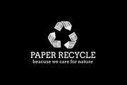 Paper Recycle Logo, a Branding & Logo Template by Shocky Design Studio (Thumbnail 7 of 7)