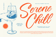 Seafood Gather Bold Calligraphy, a Script Font by Letterena Studios Script (Thumbnail 11 of 20)