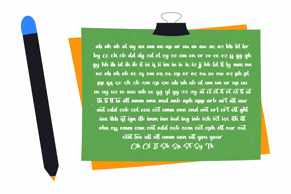 Simple Chating Bold Brush Font, a Script Font by Letterena Studios Script (Photo 15 of 20)