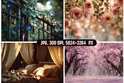 Romantic & Dreamy Photo Backdrops, a Background Graphic by PrintHaven Designs (Thumbnail 8 of 12)