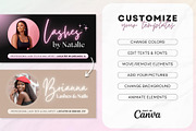 Lash Tech Acuity Scheduling • Canva, a Websites & App Template by OniriqveDesigns (Thumbnail 4 of 8)