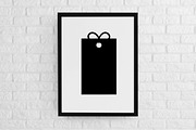 Gift Tags Silhouette SVG #2, a Decorative Illustration by newminddesign (Thumbnail 2 of 5)