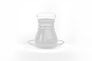 Tea Cup Mockup, a Merchandise Mockup by Qaleb Studio (Thumbnail 2 of 2)