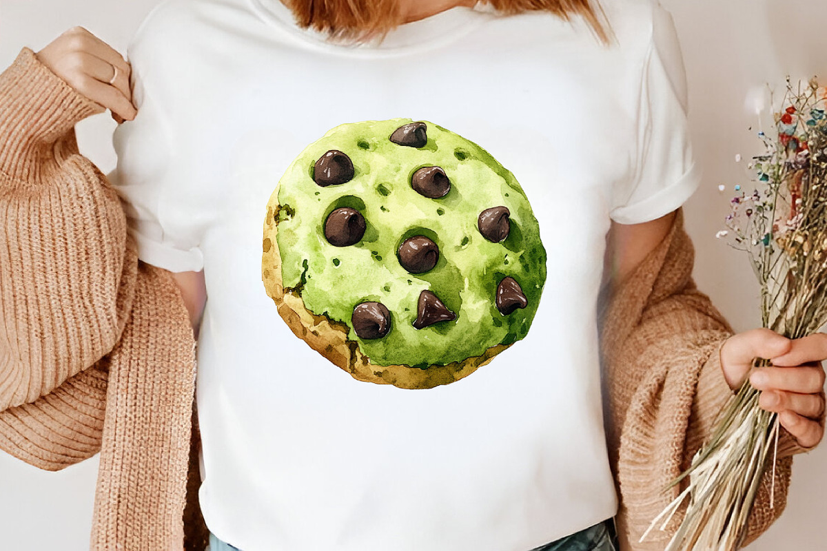 Watercolor Matcha Green Tea Clipart, an Illustration by Canvas Craft (Photo 6 of 7)