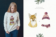 Forest Animals. Character Creator., an Animal Illustration by Designwork (Thumbnail 8 of 21)