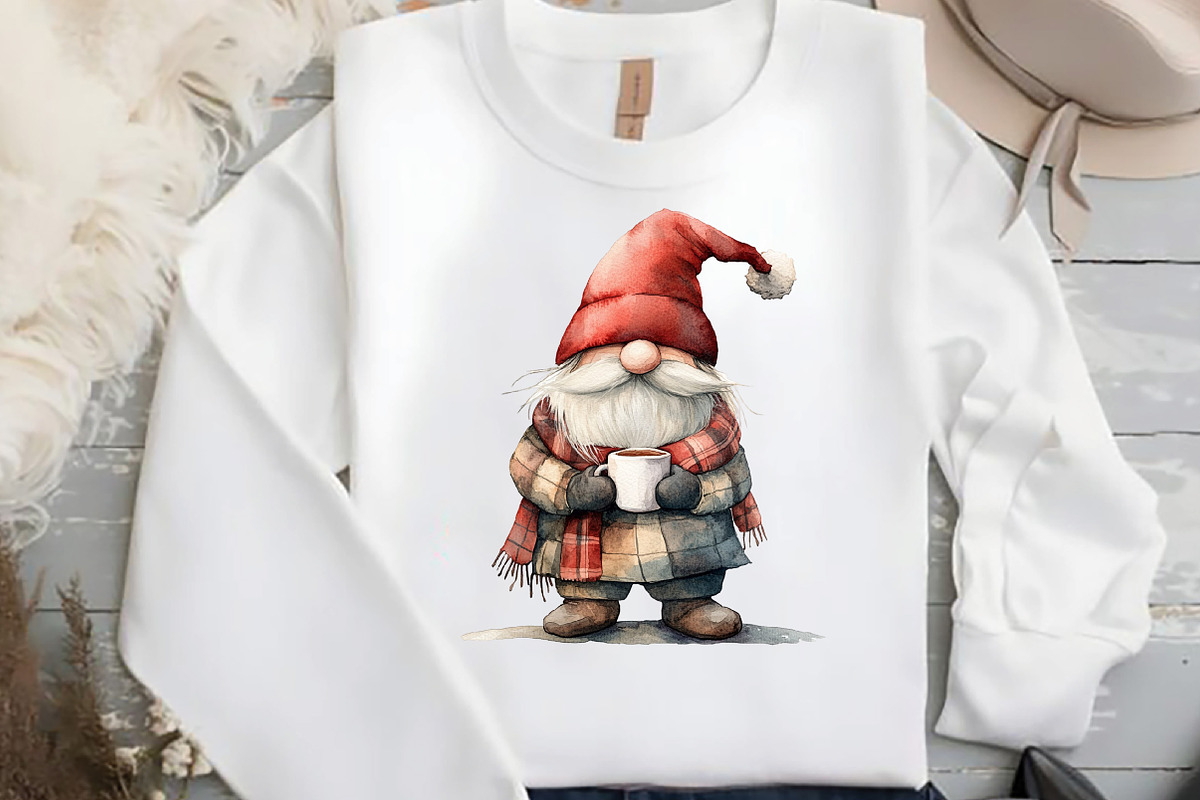 Autumn Gnomes Clipart, an Illustration by DreamCafeArt (Photo 6 of 7)