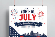 Fourth of July Celebration, a Flyer Template by MightyDesign (Thumbnail 2 of 8)