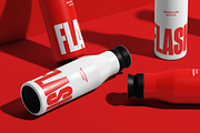 Sports Water Bottle Mockup, a Cups & Container Mockup by graphicsauce (Thumbnail 3 of 4)