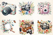 Spring Photography Clipart, a Seasonal Illustration by DreamArtGraphic (Thumbnail 2 of 8)