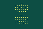 Crosero - Modern Sport Typeface, a Font by Letterna (Thumbnail 3 of 4)