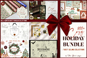 Cozy Holiday BUNDLE: 7 Best Packs, an Object Graphic by Mio Buono (Thumbnail 1 of 52)
