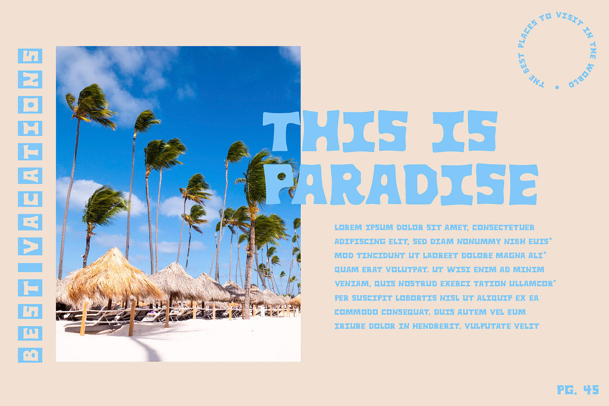 VS Dive Bar // Display Font, a Font by Vicarel Studios (Photo 10 of 13)