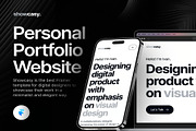 Showcasy - Portfolio Framer Template, an UI Kit Template by Creative Perspective (Thumbnail 1 of 8)