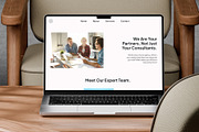Business Agency Website Template, a Landing Page Template by Glyphminds Studios (Thumbnail 3 of 3)