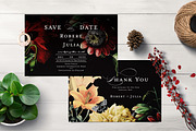 FLOWER WEDDING INVITATION SUITES, an Invitation Template by Totem Invitation House (Thumbnail 5 of 7)