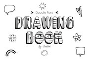COLORING COMICS- Playful Doodle Font, a Sans Serif Font by KiddoGlyphs Studio (Thumbnail 2 of 3)