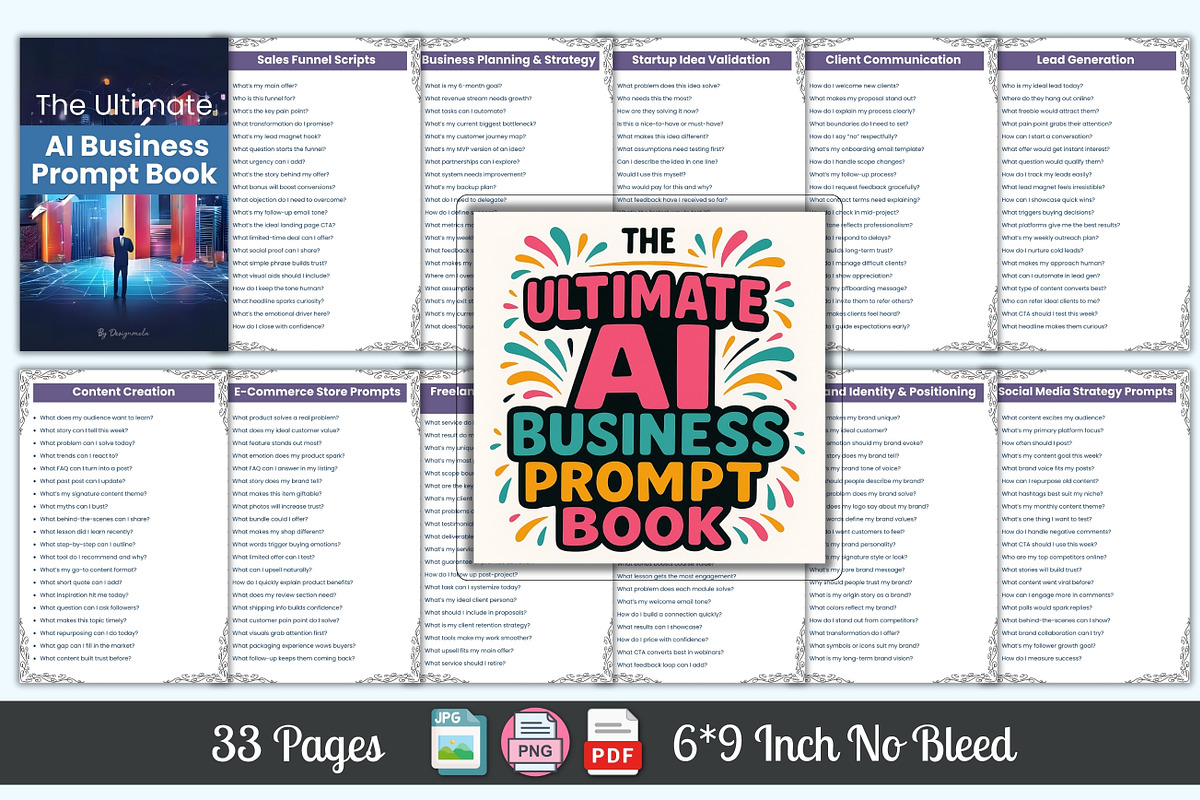 The Ultimate AI Business Prompt Book