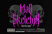 Nortnoh Metal Modern Typeface, a Blackletter Font by alit design (Thumbnail 12 of 20)