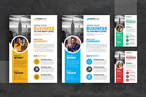 Corporate Business Flyer, a Flyer Template by GraphicsBurg