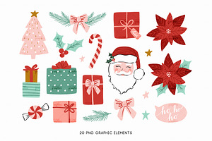 Cute Pastel Christmas Holiday