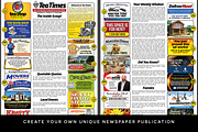 2 Page Newspaper Template, a Flyer Template by Newspaper Templates (Thumbnail 7 of 7)