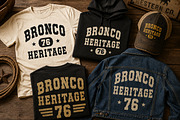 Bronco Heritage, a Slab Serif Font by Wow Magic (Thumbnail 5 of 5)